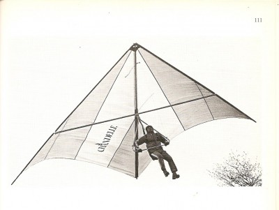 Hang glider : Chandelle Standard ; Manufacturer : Chandelle Sky Sail