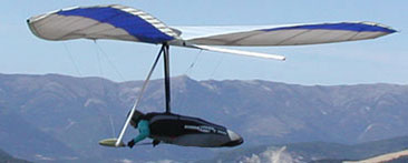 Hang glider : Cheetah ; Manufacturer : Avian Hang Gliders