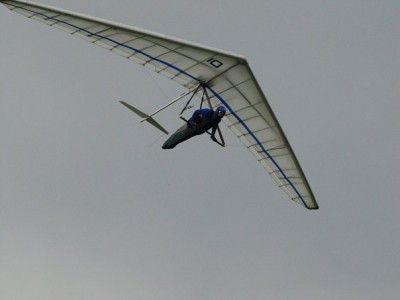 Hang glider : Combat L 2007 ; Manufacturer : Aeros