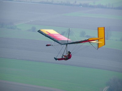 Hang glider : Dadalus ; Manufacturer : Hans Spengeler