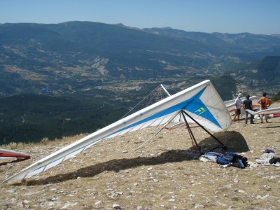 Hang glider : F1 ; Manufacturer : Tecma Sport