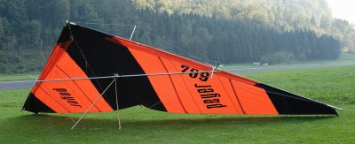 Hang glider : Flamingo ; Manufacturer : Thalhofer