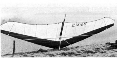 Hang glider : Gold 2 ; Manufacturer : Delta Fulmar