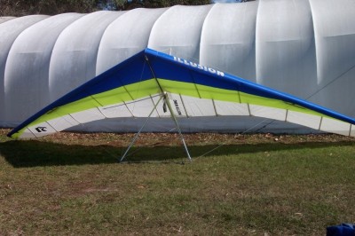 Hang glider : Illusion ; Manufacturer : North Wing Design