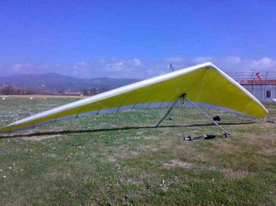 Hang glider : Kestrel ; Manufacturer : Seedwings Europe