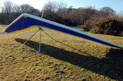 Hang glider : Litesport ; Manufacturer : Moyes