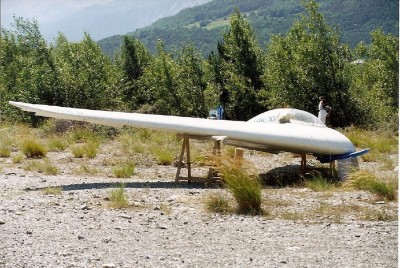 Hang glider : Mark 10 ; Manufacturer : Markman