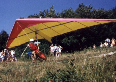 Hang glider : Medium ; Manufacturer : Tecma Sport