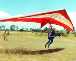 Hang glider : Meteor ; Manufacturer : Moyes