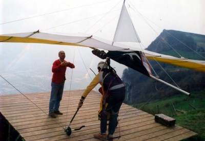 Hang glider : Missile ; Manufacturer : Moyes