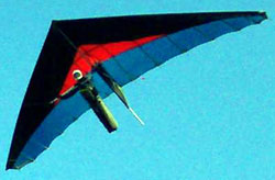 Hang glider : Mission ; Manufacturer : Moyes