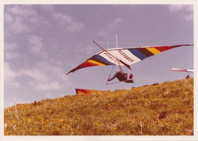 Hang glider : Odyssee ; Manufacturer : Favul