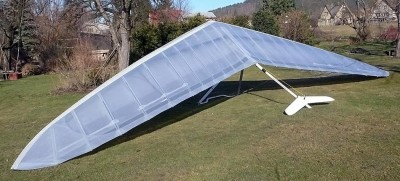 Hang glider : Relief Pro 2008 ; Manufacturer : Quasar