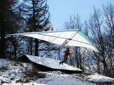 Hang glider : Solr ; Manufacturer : Ellipse