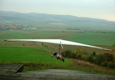Hang glider  Sunrise