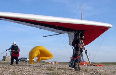 Hang glider : U2 ; Manufacturer : Wills Wing