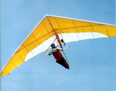 Hang glider : Ace ; Manufacturer : Solar Wings