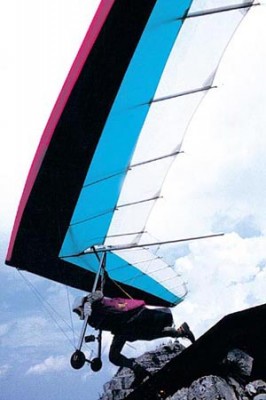 Hang glider : Airfex ; Manufacturer : Finsterwalder