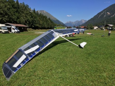 Hang glider : Atos Vq Race 2014 ; Manufacturer : A.I.R -Aeronautic Innovation Rühle-